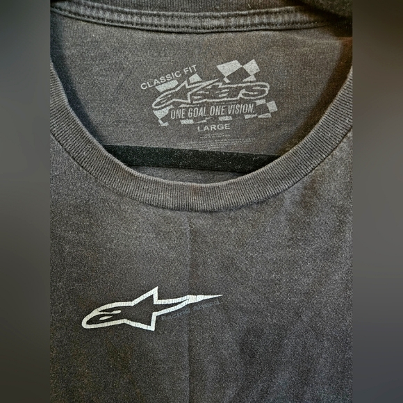 ALPINESTARS Mens T-Shirt size: L - Picture 3 of 3